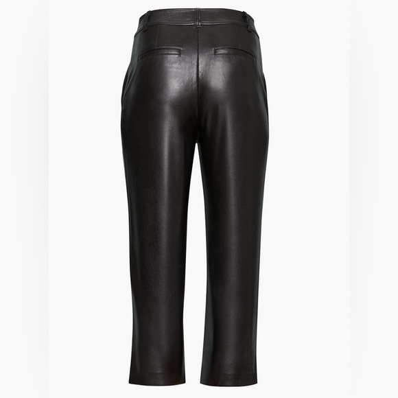 NWT Aritzia Command Crop Pants - Blk - Picture 3 of 14